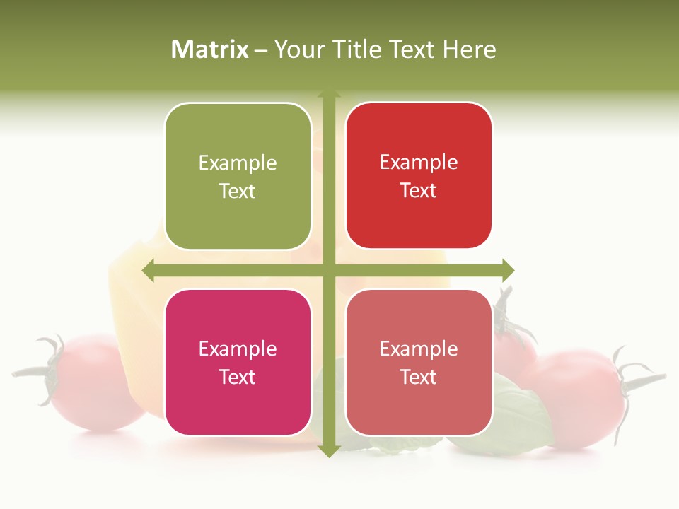 Healthy Orange Slice PowerPoint Template
