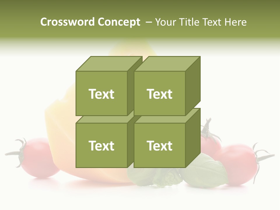 Healthy Orange Slice PowerPoint Template