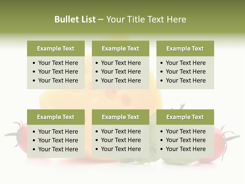 Healthy Orange Slice PowerPoint Template