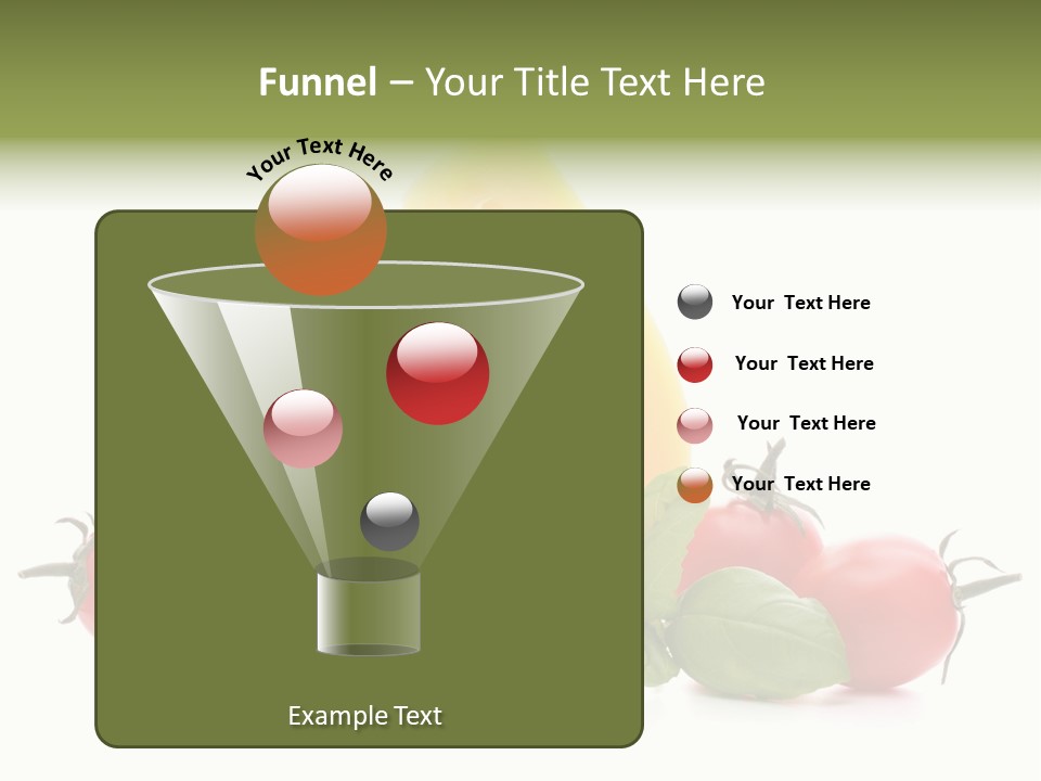 Healthy Orange Slice PowerPoint Template