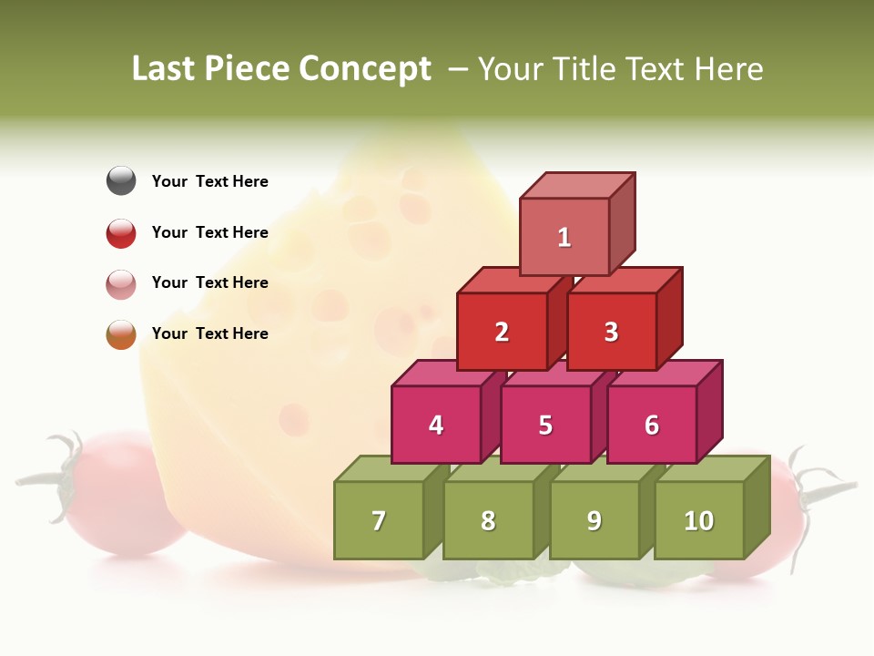 Healthy Orange Slice PowerPoint Template