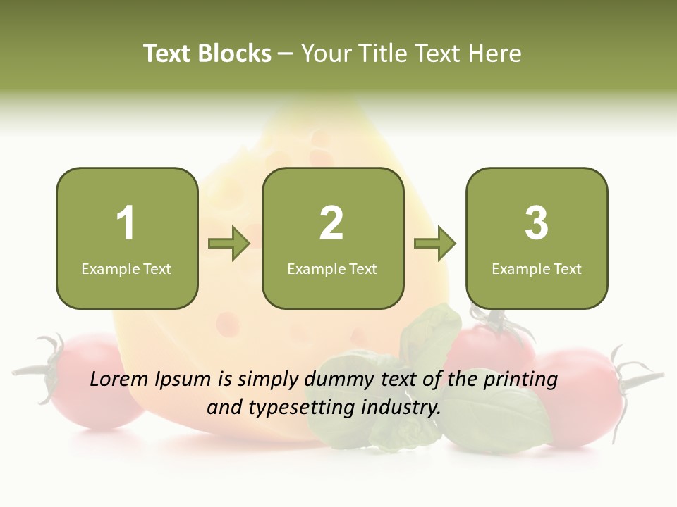 Healthy Orange Slice PowerPoint Template
