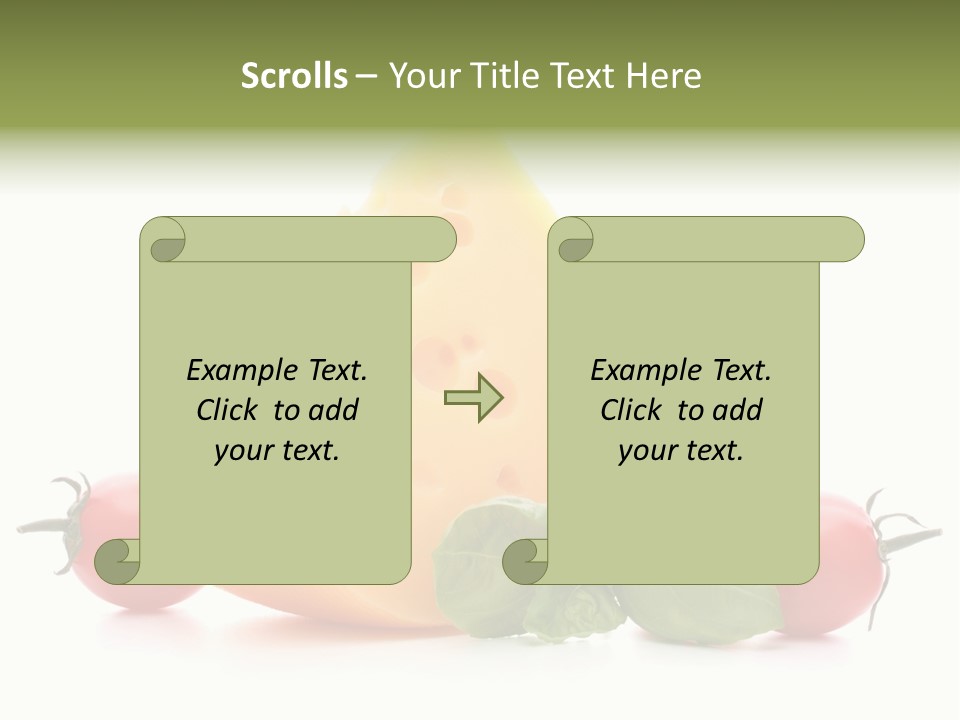 Healthy Orange Slice PowerPoint Template