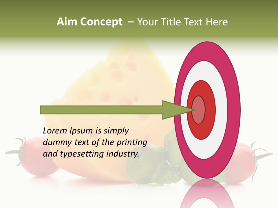 Healthy Orange Slice PowerPoint Template