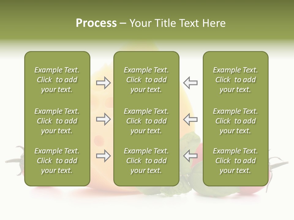 Healthy Orange Slice PowerPoint Template