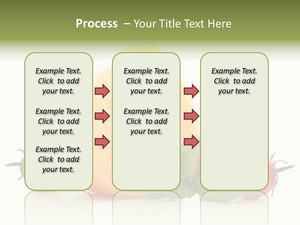 Healthy Orange Slice PowerPoint Template