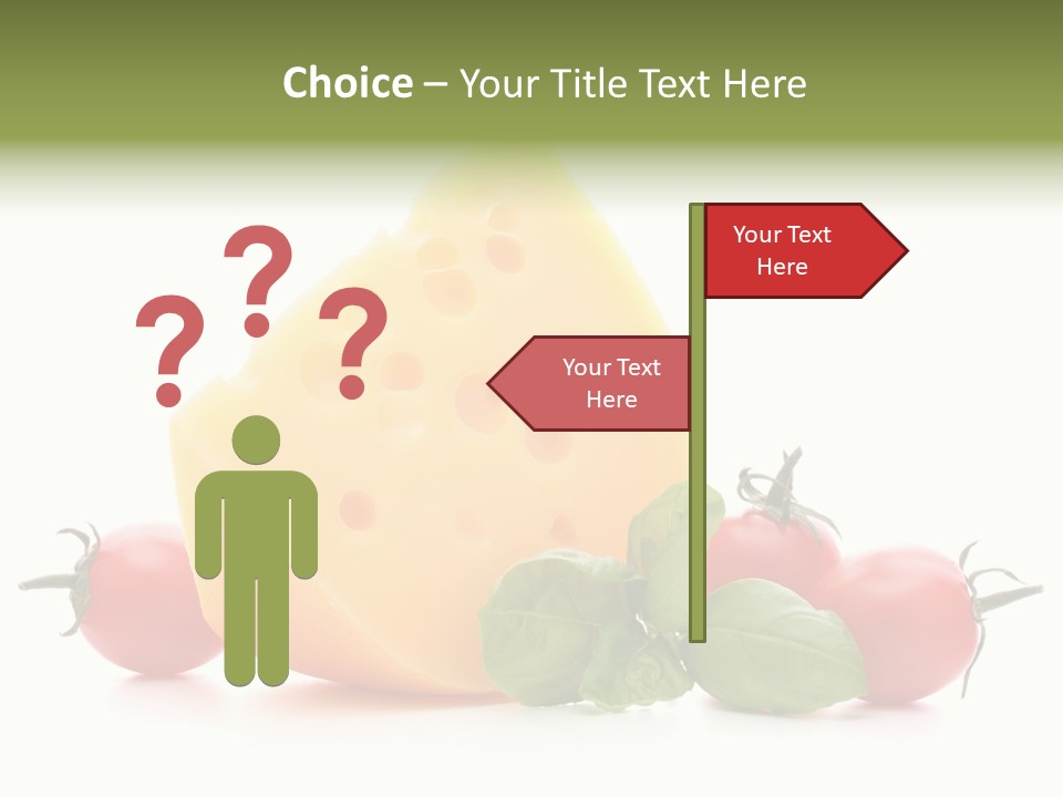 Healthy Orange Slice PowerPoint Template