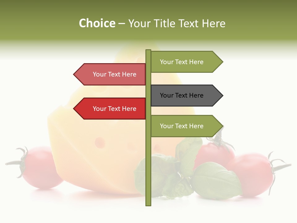 Healthy Orange Slice PowerPoint Template