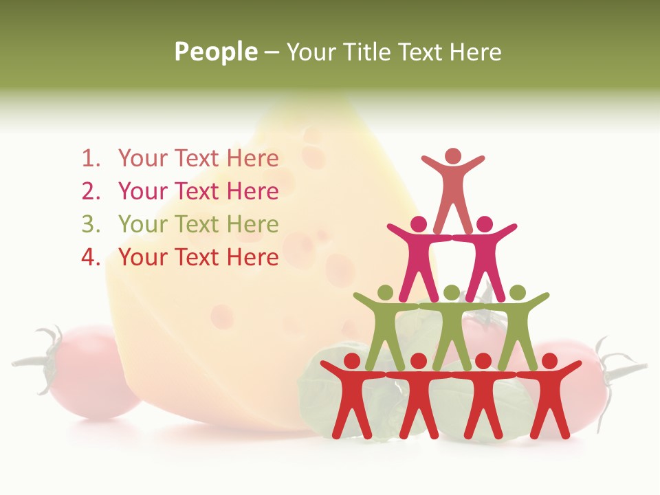 Healthy Orange Slice PowerPoint Template