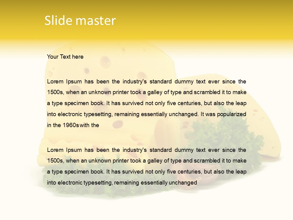 Wino Targ Lato PowerPoint Template