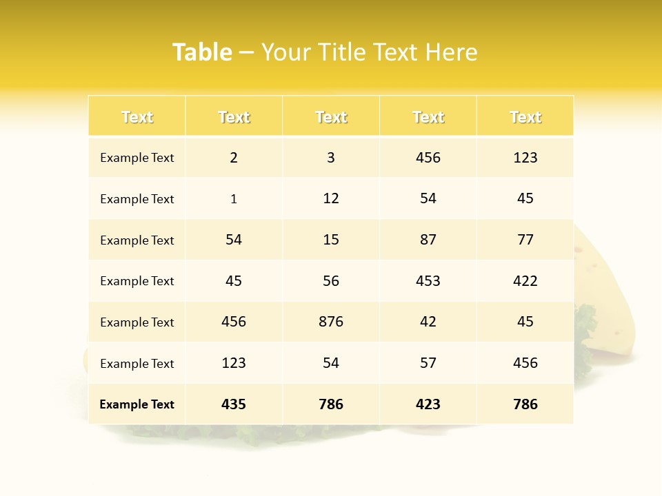 Wino Targ Lato PowerPoint Template