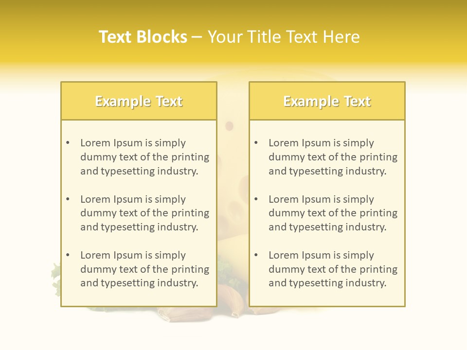 Pomidor Restauracja Stos PowerPoint Template