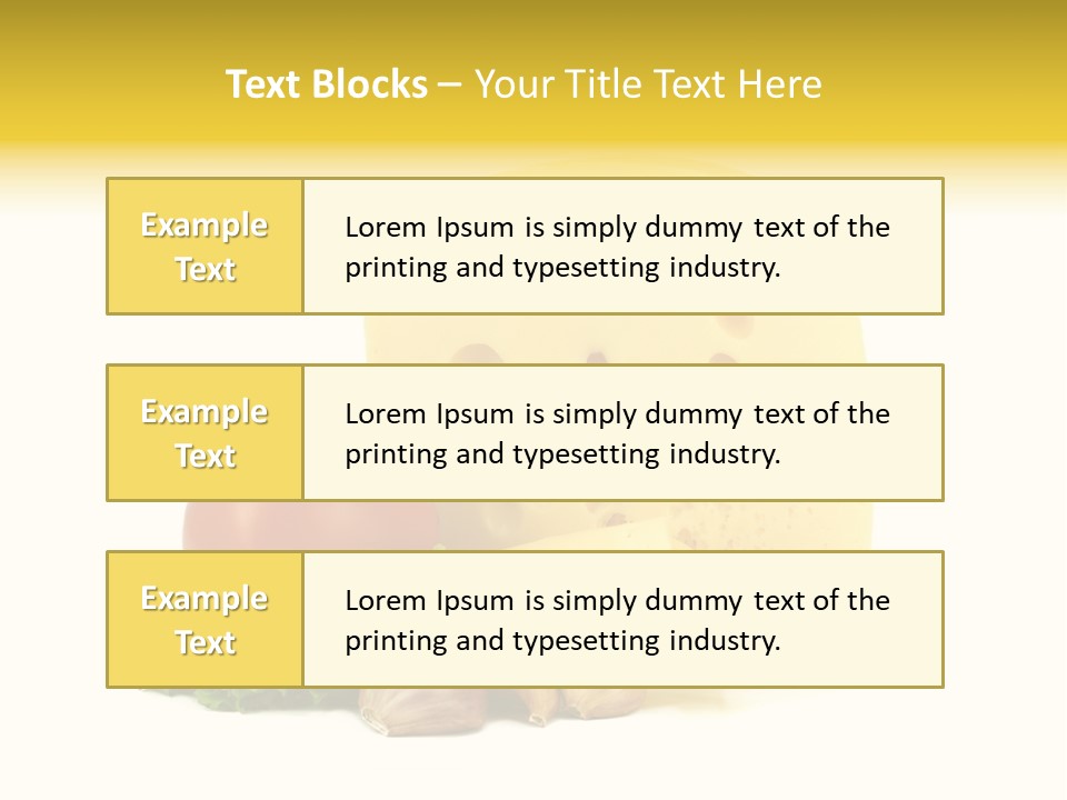 Pomidor Restauracja Stos PowerPoint Template