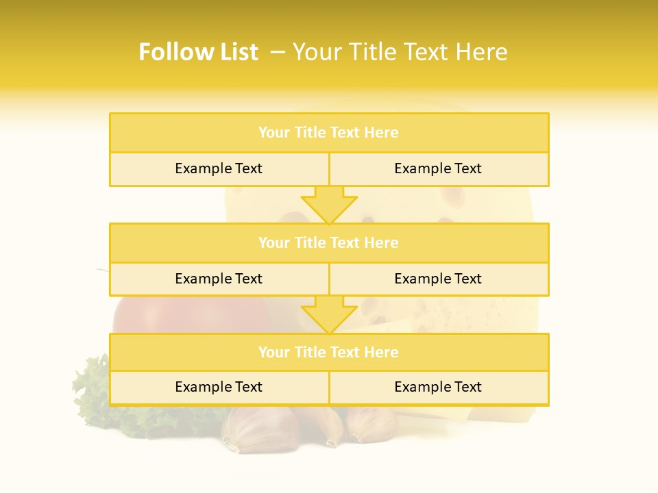 Pomidor Restauracja Stos PowerPoint Template