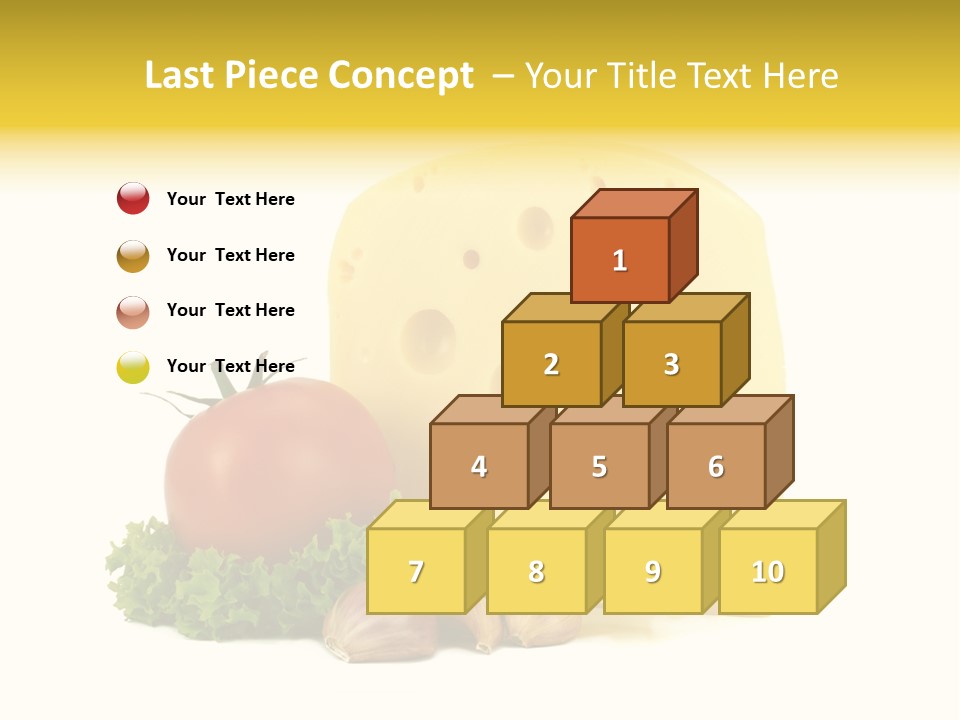 Pomidor Restauracja Stos PowerPoint Template