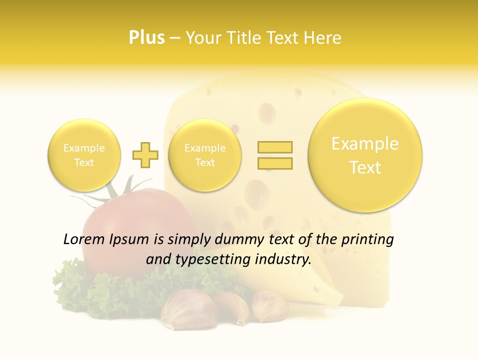 Pomidor Restauracja Stos PowerPoint Template