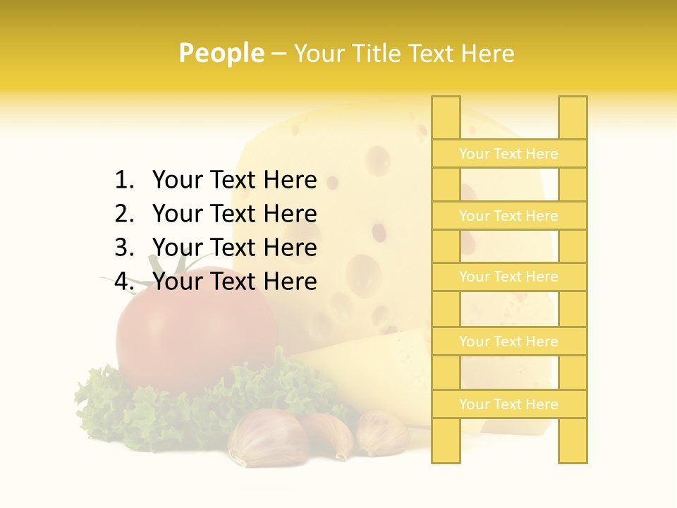 Pomidor Restauracja Stos PowerPoint Template