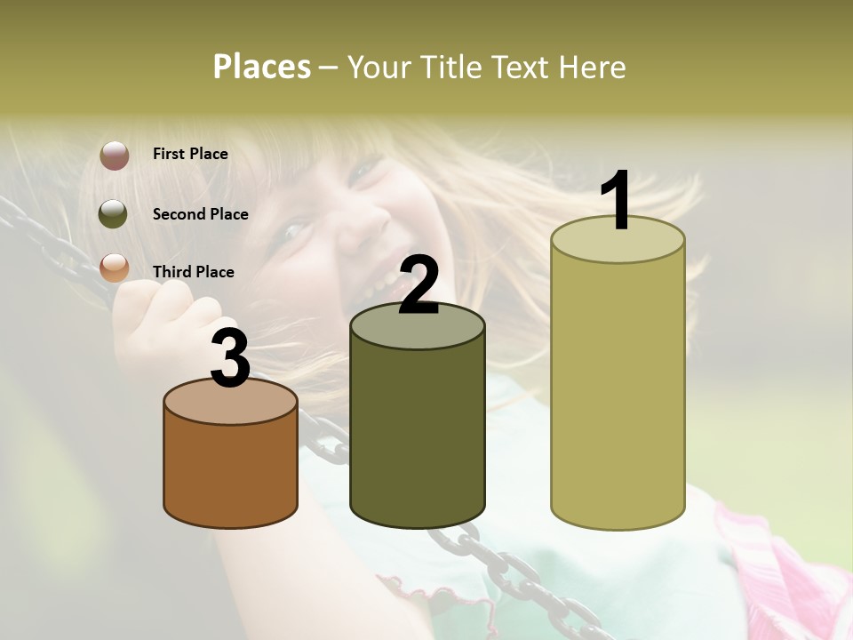 Fliegen Familie Landschaft PowerPoint Template