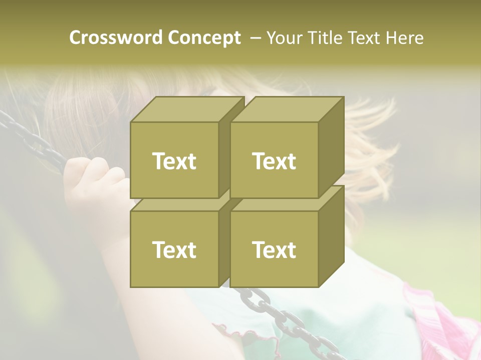 Fliegen Familie Landschaft PowerPoint Template