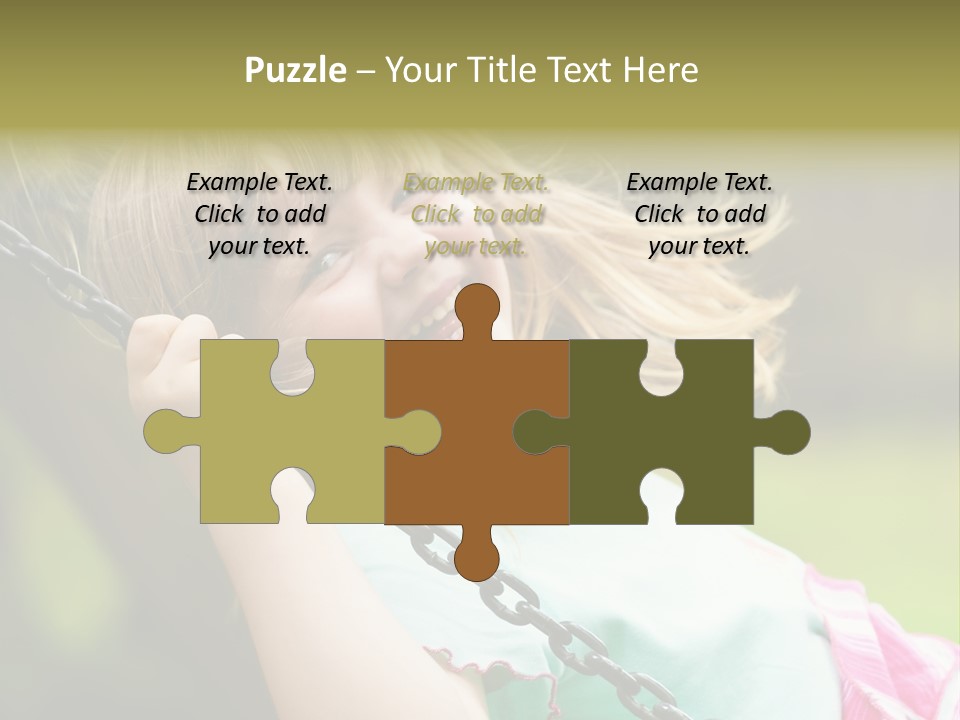 Fliegen Familie Landschaft PowerPoint Template