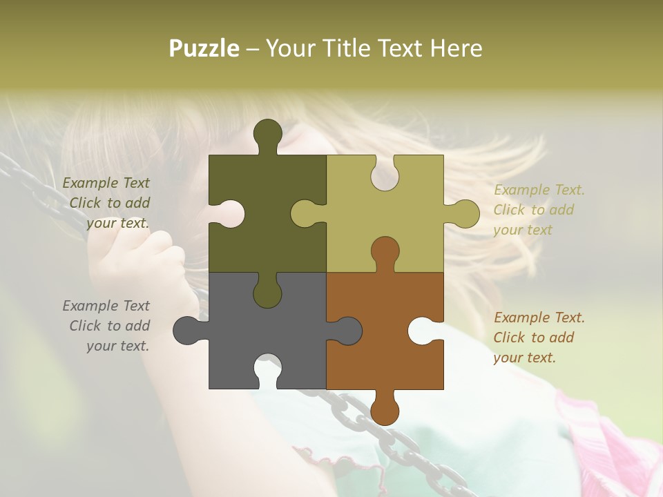 Fliegen Familie Landschaft PowerPoint Template