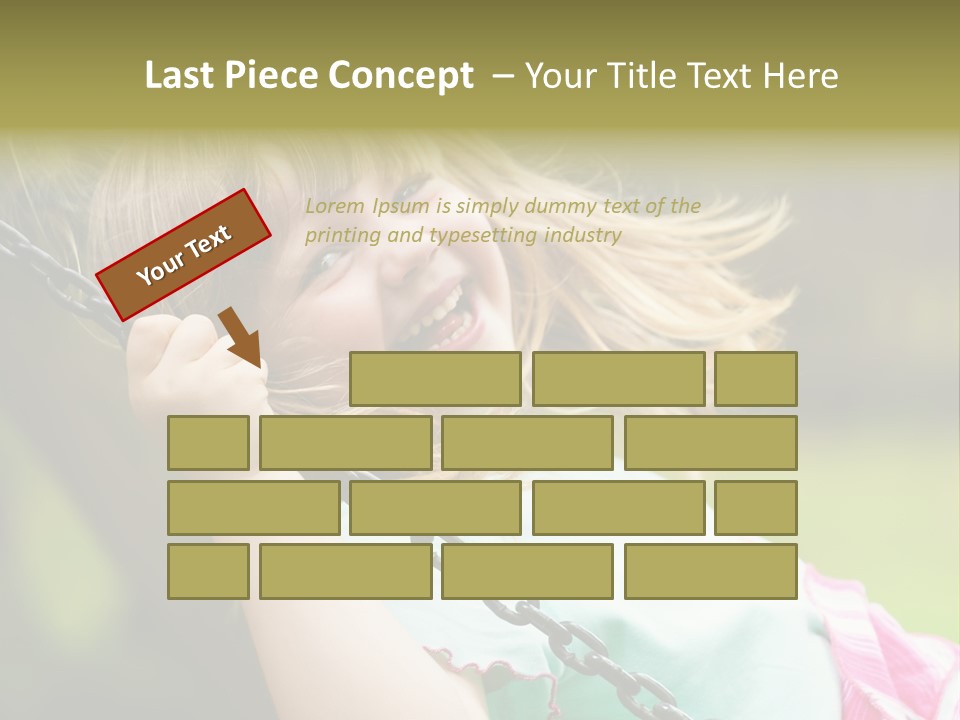 Fliegen Familie Landschaft PowerPoint Template