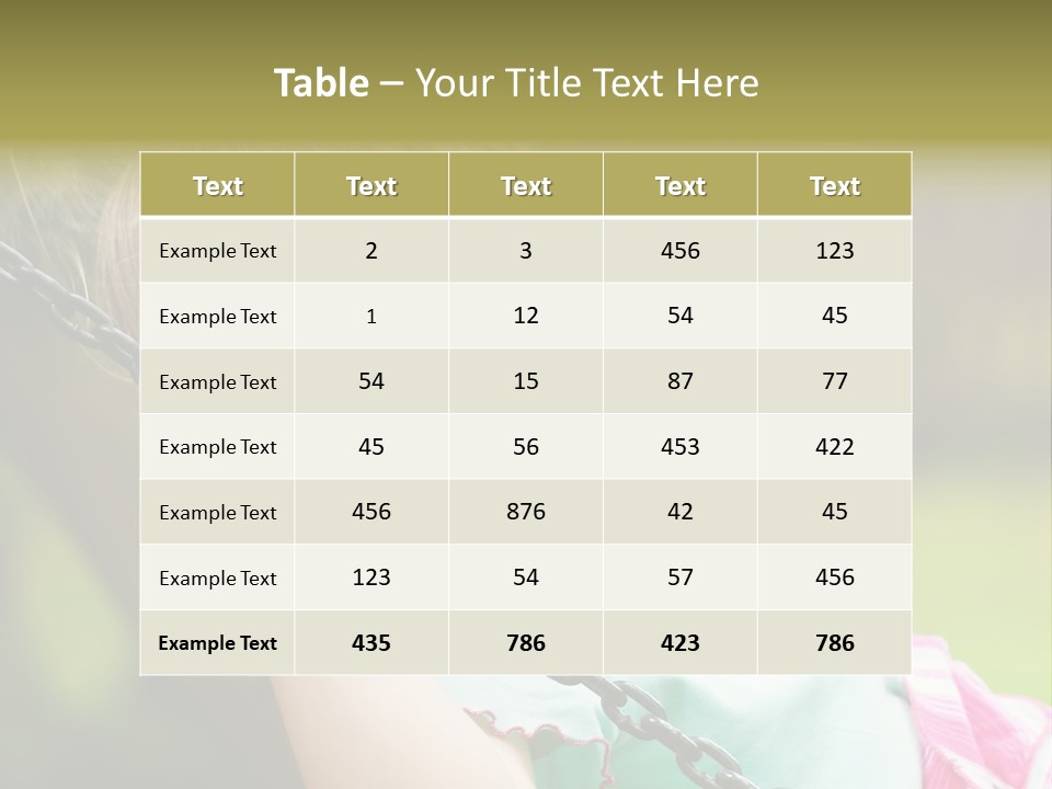 Fliegen Familie Landschaft PowerPoint Template