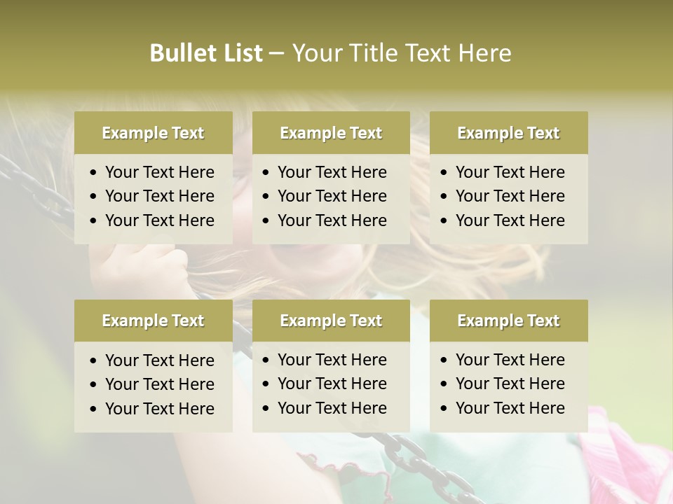 Fliegen Familie Landschaft PowerPoint Template