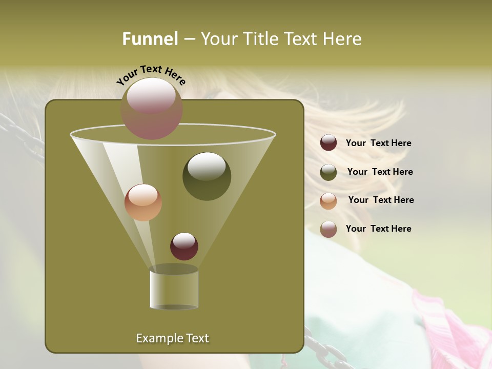 Fliegen Familie Landschaft PowerPoint Template