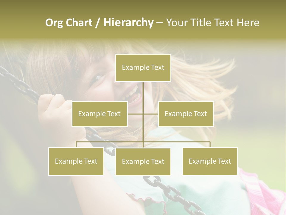 Fliegen Familie Landschaft PowerPoint Template