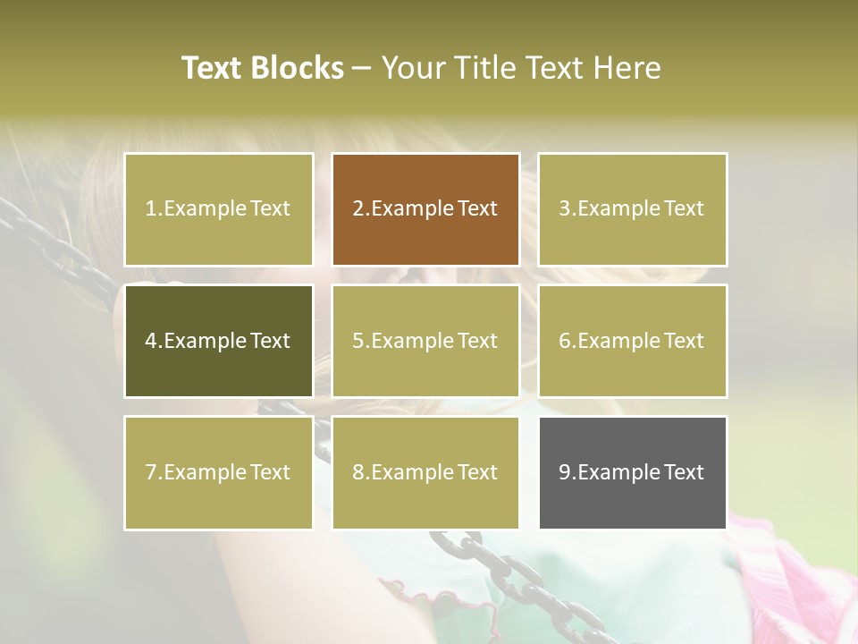 Fliegen Familie Landschaft PowerPoint Template