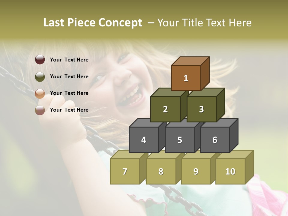 Fliegen Familie Landschaft PowerPoint Template