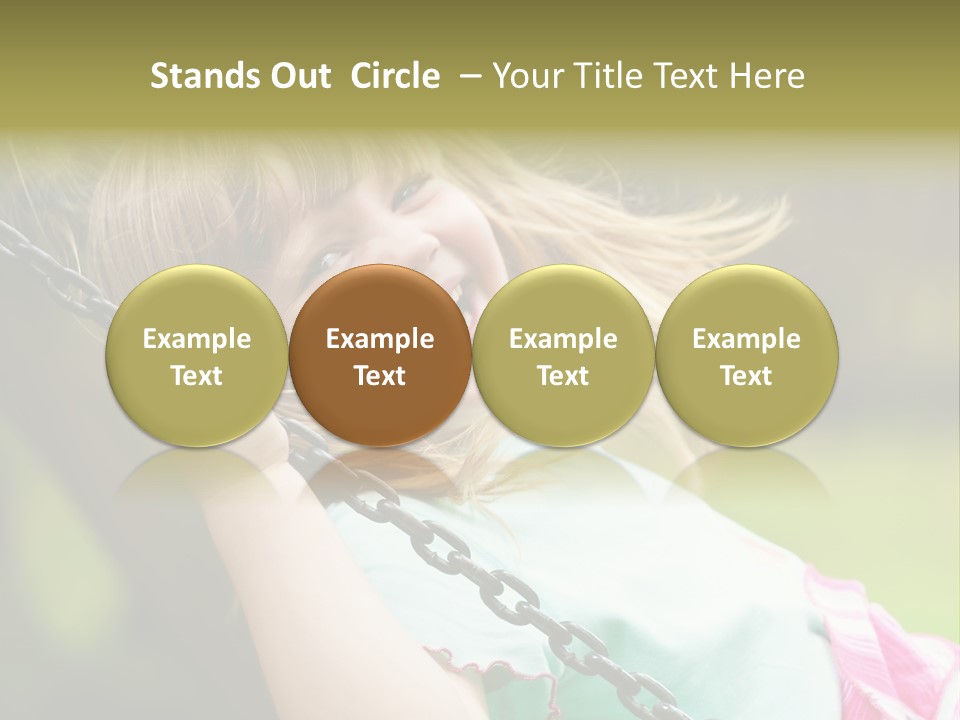 Fliegen Familie Landschaft PowerPoint Template