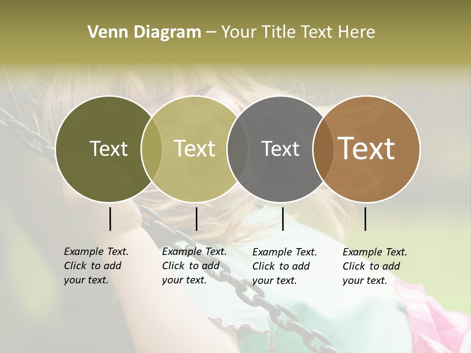 Fliegen Familie Landschaft PowerPoint Template