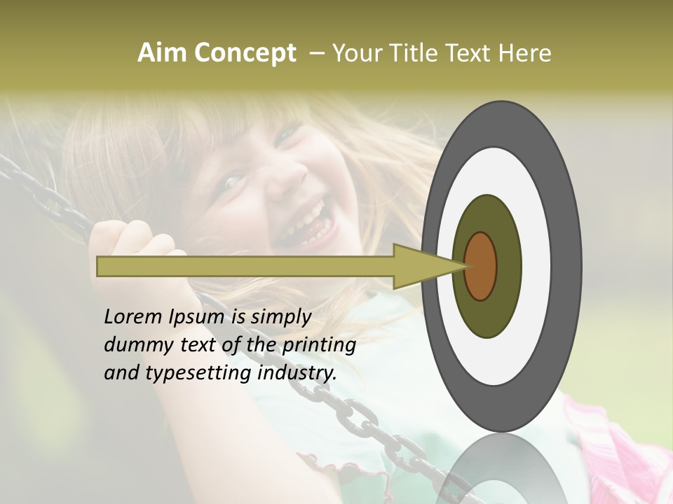 Fliegen Familie Landschaft PowerPoint Template