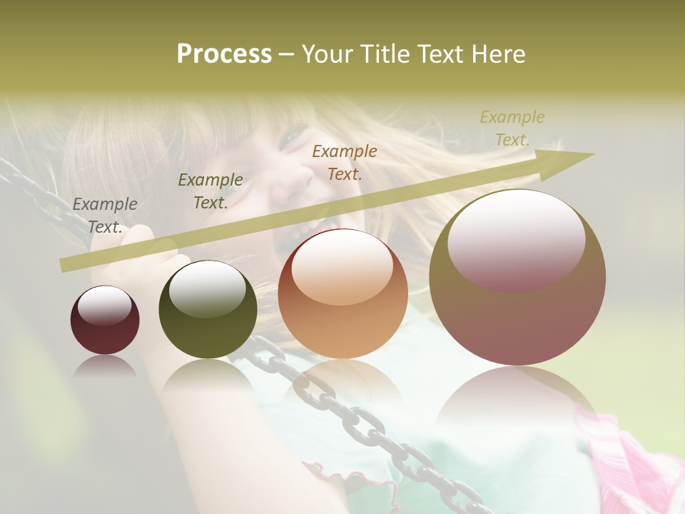 Fliegen Familie Landschaft PowerPoint Template