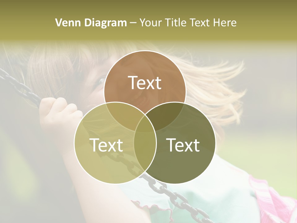 Fliegen Familie Landschaft PowerPoint Template