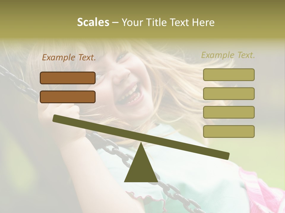 Fliegen Familie Landschaft PowerPoint Template