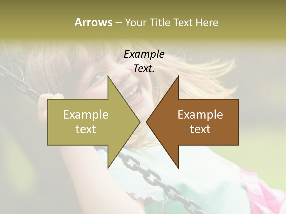 Fliegen Familie Landschaft PowerPoint Template