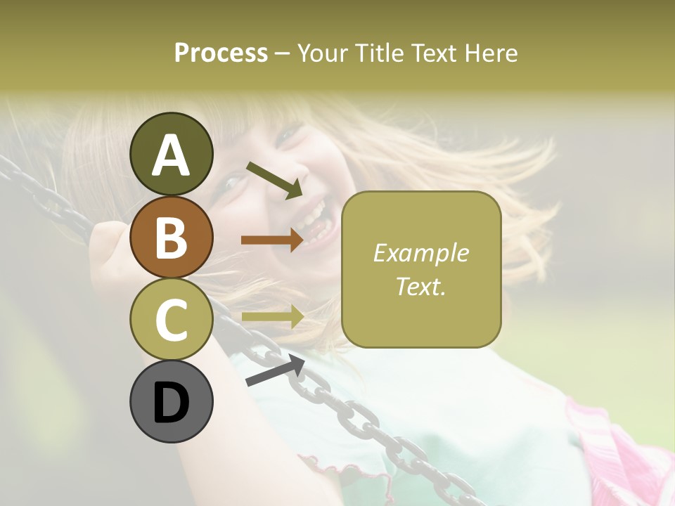 Fliegen Familie Landschaft PowerPoint Template