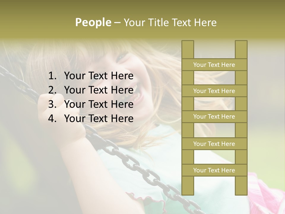 Fliegen Familie Landschaft PowerPoint Template