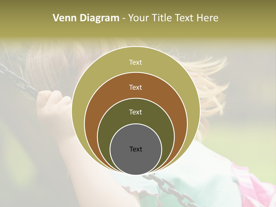 Fliegen Familie Landschaft PowerPoint Template