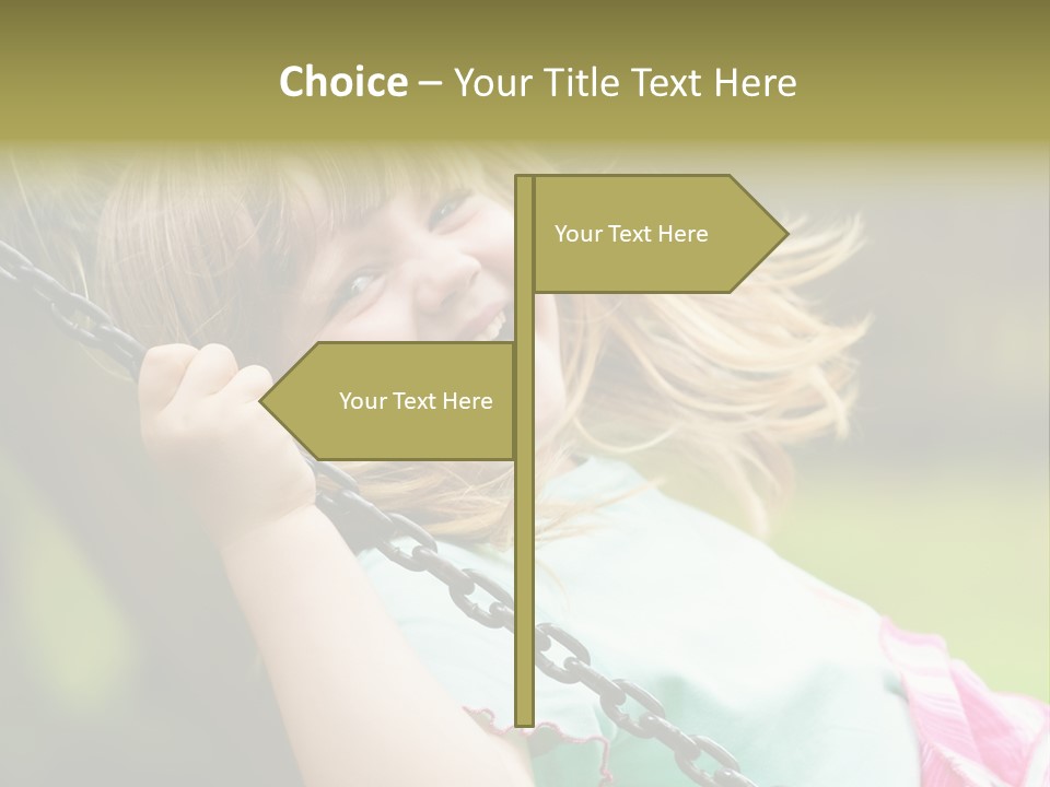 Fliegen Familie Landschaft PowerPoint Template