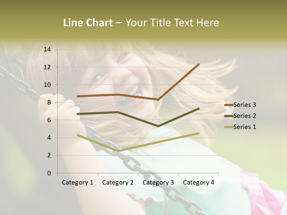 Fliegen Familie Landschaft PowerPoint Template