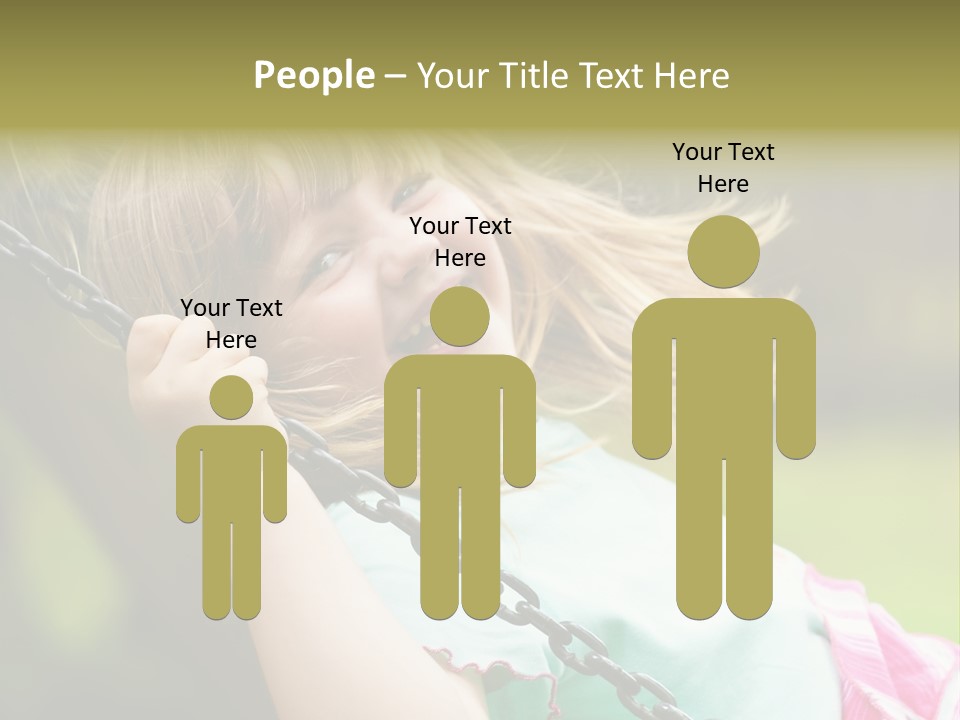 Fliegen Familie Landschaft PowerPoint Template