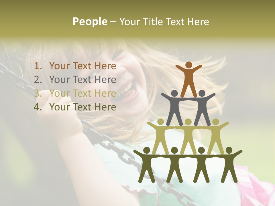 Fliegen Familie Landschaft PowerPoint Template