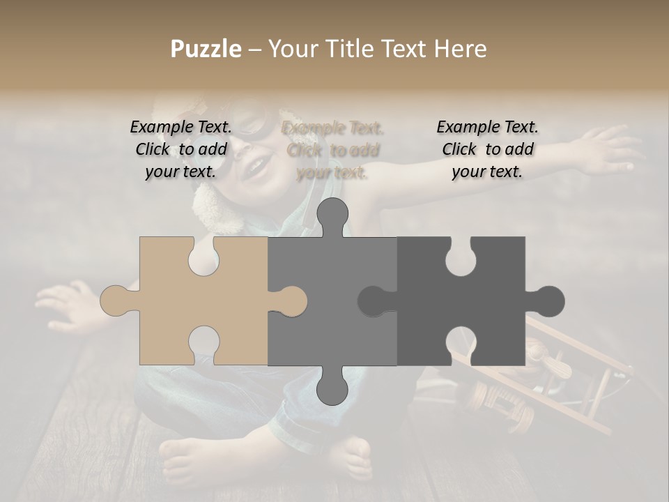 Emotion Pretty Jeans PowerPoint Template