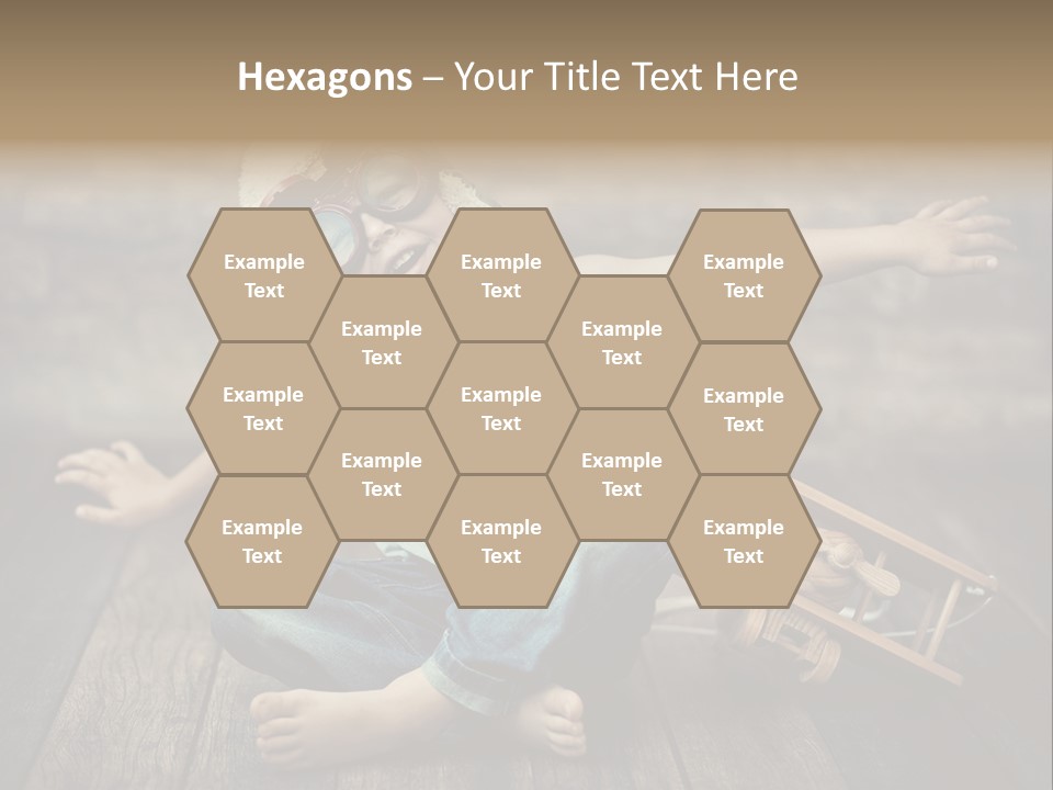 Emotion Pretty Jeans PowerPoint Template