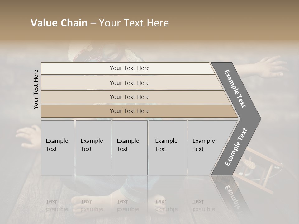 Emotion Pretty Jeans PowerPoint Template