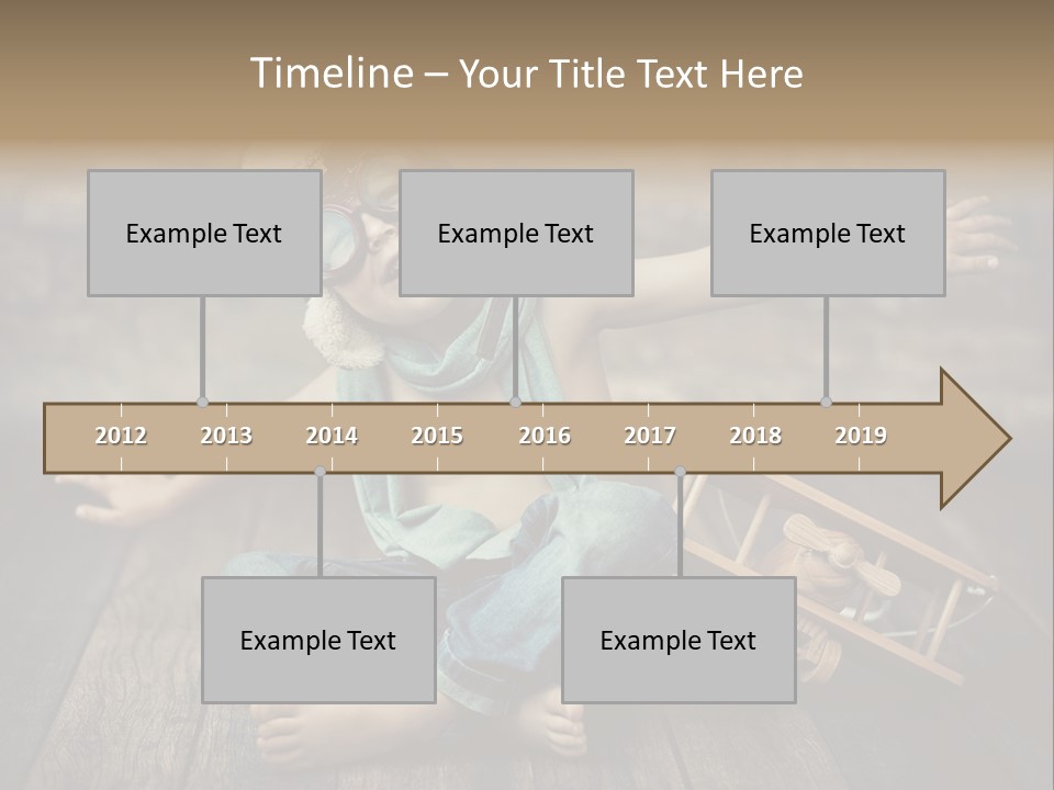 Emotion Pretty Jeans PowerPoint Template